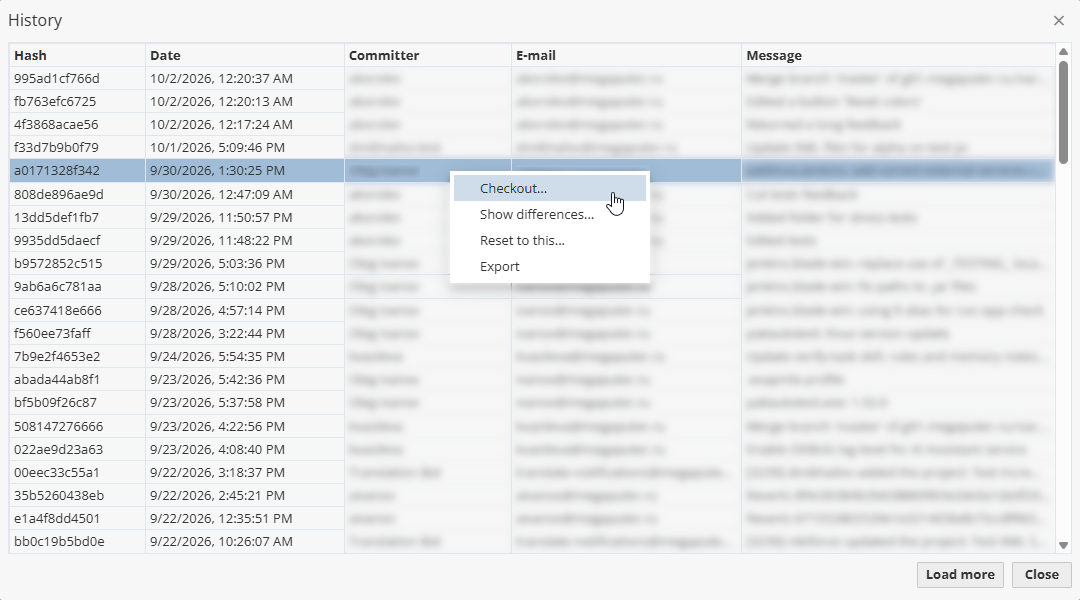 git commit commands