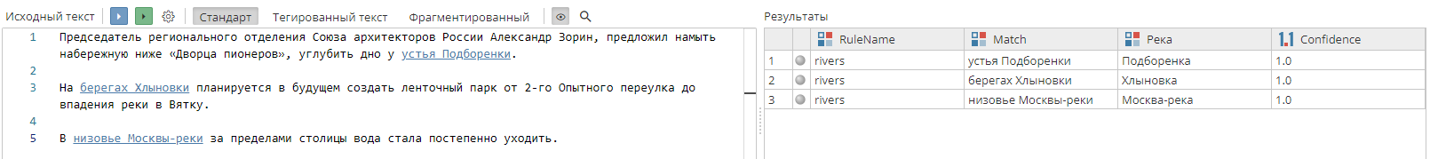 xpdl appendix river result rus